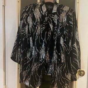 Alex Evenings Plus Size 3X Fancy twin set